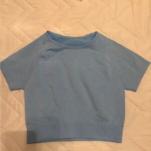 Blue Women's Crop Top